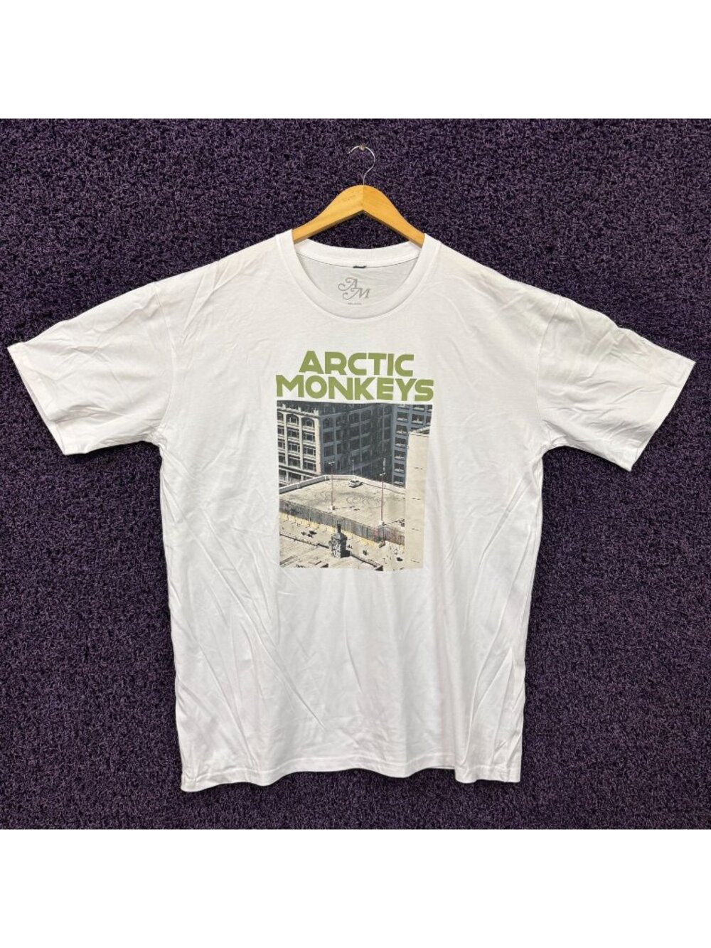 Arctic Monkeys The Car Album Cover Indie Band T-Shirt XXL